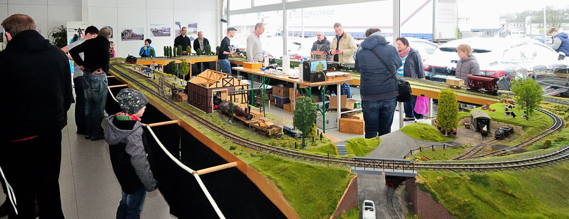 Mobile Modellbahnanlage